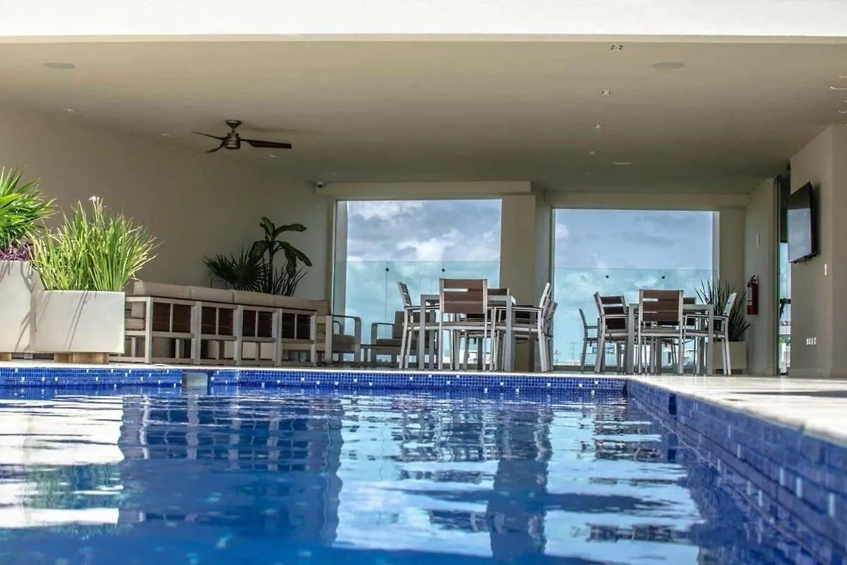 1 Rec. | A Pasos De La Playa | Roof C/Vista Al Mar Apartment Playa del Carmen 0*,  Mexico